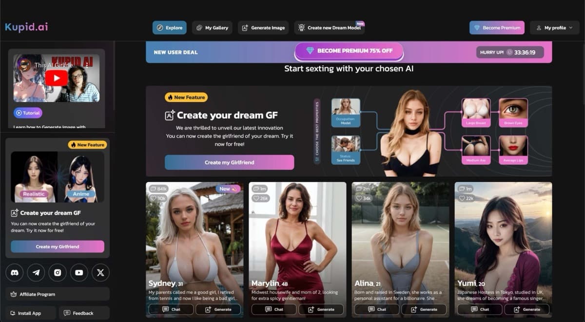 Kupid AI screenshot