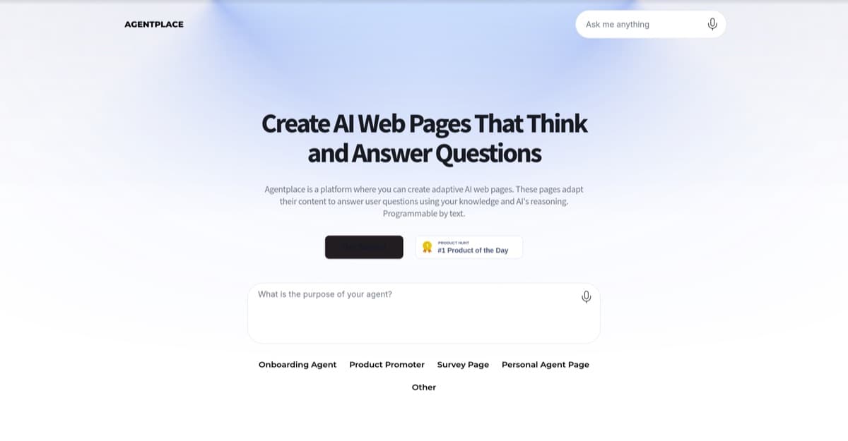 Agentplace screenshot